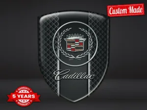 Cadillac Adesivi Logo Vinile Design Max Chic Pro Durevoli